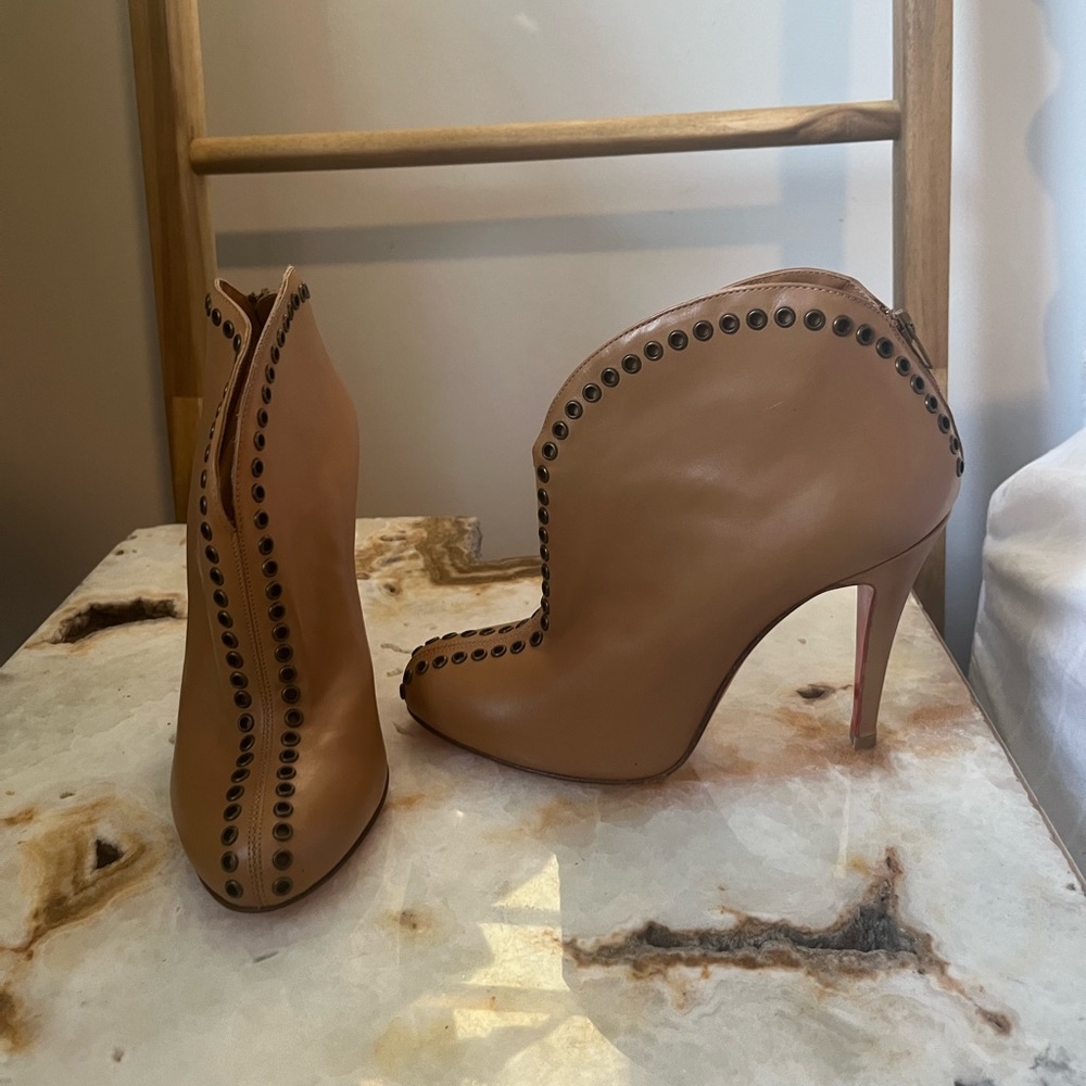 Authentic Vintage Never been worn Christian Louboutin Booties